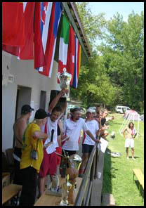 Siegerehrung in Podolí